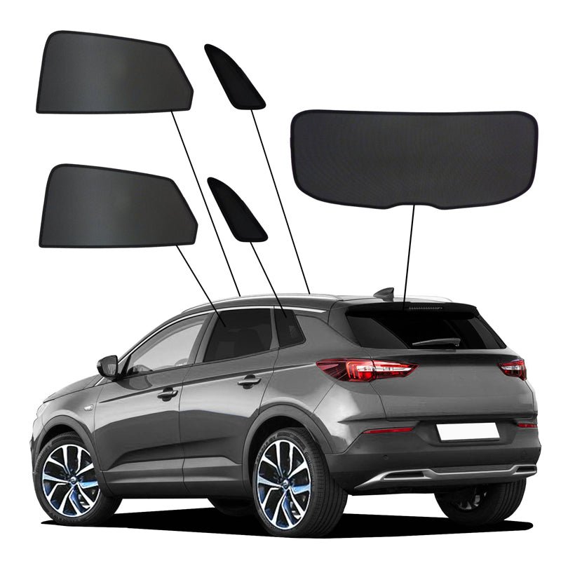 SunClip, Sonnenrollo & Sichtschutz, passt für Opel Grandland X (2017-2024)
