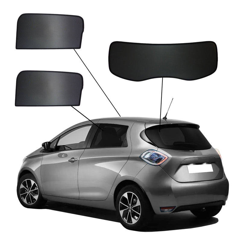 SunClip, Sonnenrollo und Sichtschutz, passt für Renault Zoe (BFM) (2013-2024)