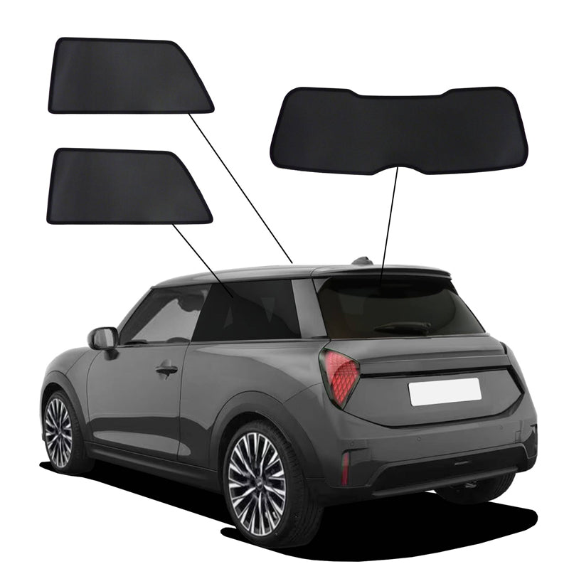 SunClip, Sonnenschutz & Sichtschutz, passt für Mini F66 Cooper E/SE/JCW 3-Türer (2024-)