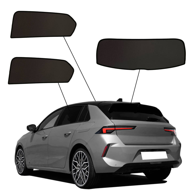 SunClip, Sonnenschutzvorhang, Privacy & Sonnenschutz, passend für Opel Astra L HB 5-Türer (2021-)
