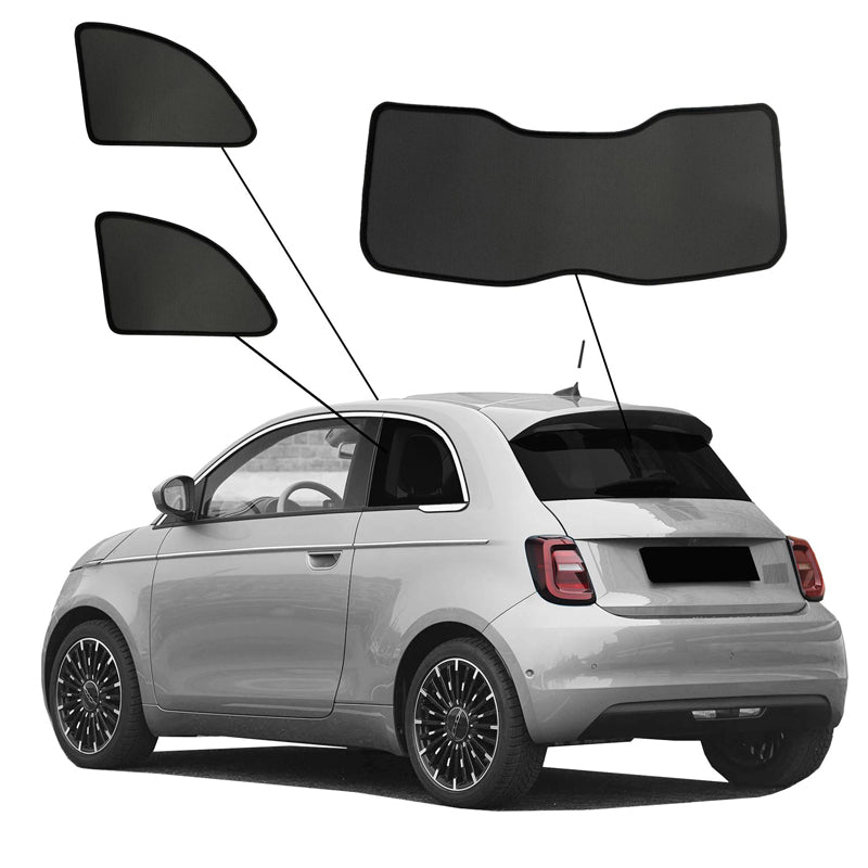 SunClip, Sonnenschutz & Sonnenschutz, passend für Fiat 500e (332) (2020-) excl. 3+1