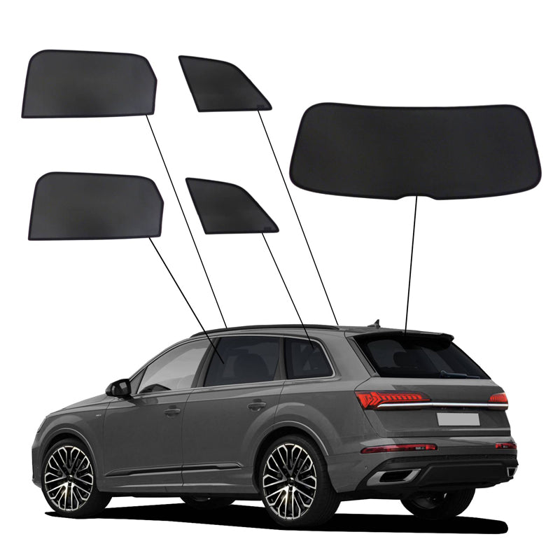 SunClip, Sonnenschutz & Sonnenschutz, passend für Audi Q7 (4M) (2015-)