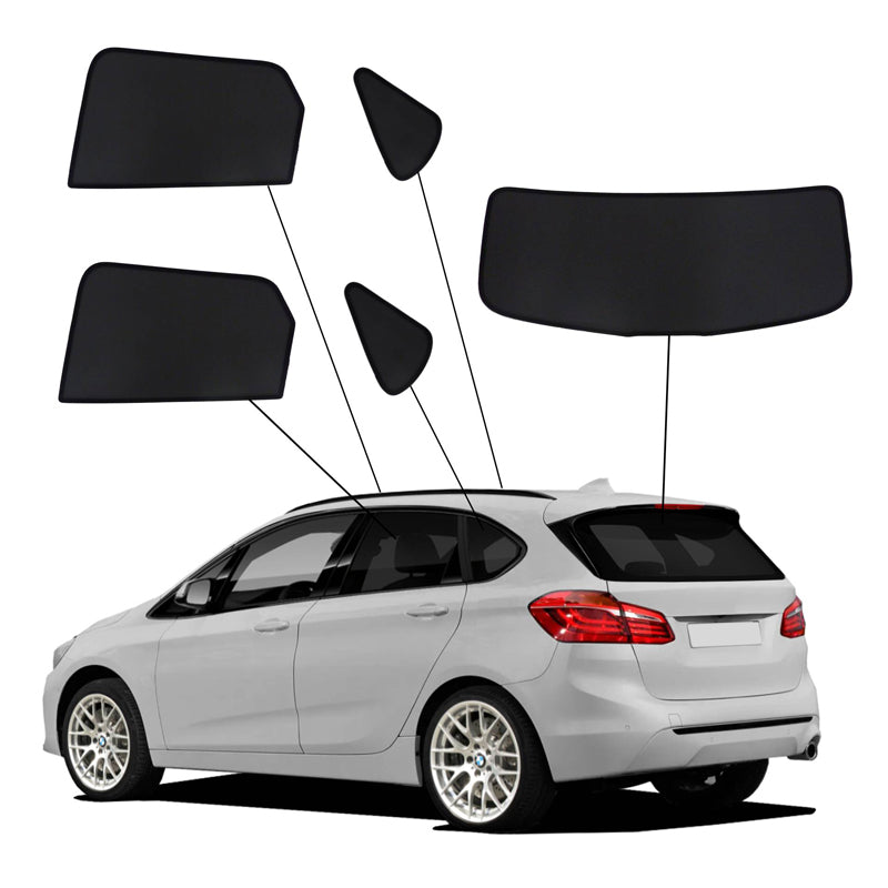 SunClip, Sonnenrollo, Sichtschutz & Sonnenschutz, passt für BMW 2-Series F45 Active Tourer (2014-2021)