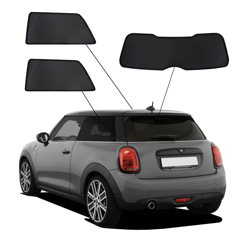 SunClip, Sonnenschutz & Sonnenschutz, passend für Mini F56 One/Cooper/S 3-Türer (2014-2024)