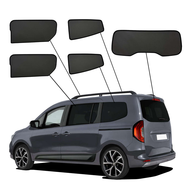 SunClip, Sonnenrollo, passt für Renault Grand Kangoo III MPV (2024-), Mercedes T-Class Long (2023-), Nissan Townstar L2 (2023-)