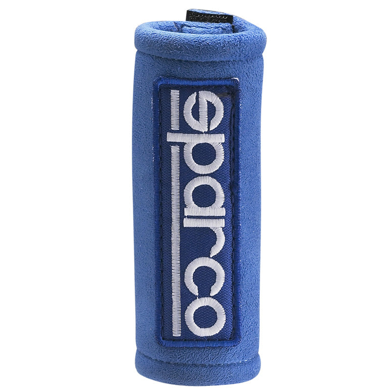 Sparco, Lenkrad-/Handbremspolster Mini - Blau - 2 Stück, Alcantara
