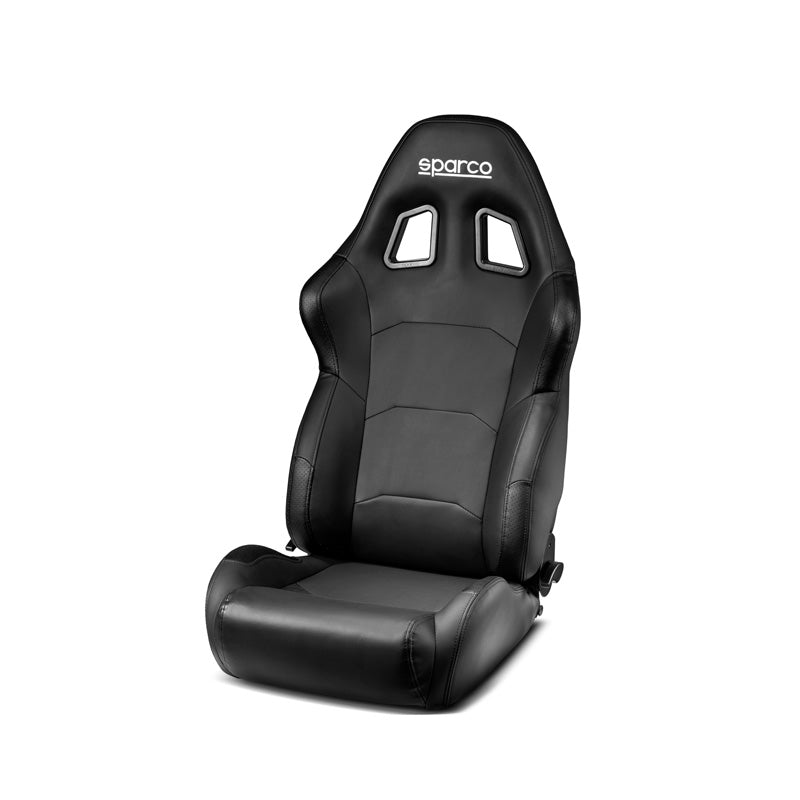 Sparco, Sportsitz R500 Torino, Schwarz Kunstleder, Verstellbar