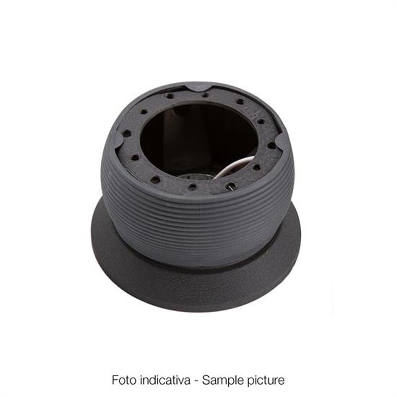 Simoni Racing, Lenkradnabe passend für Fiat 500 / 600 (Classic) -1975, Schwarz