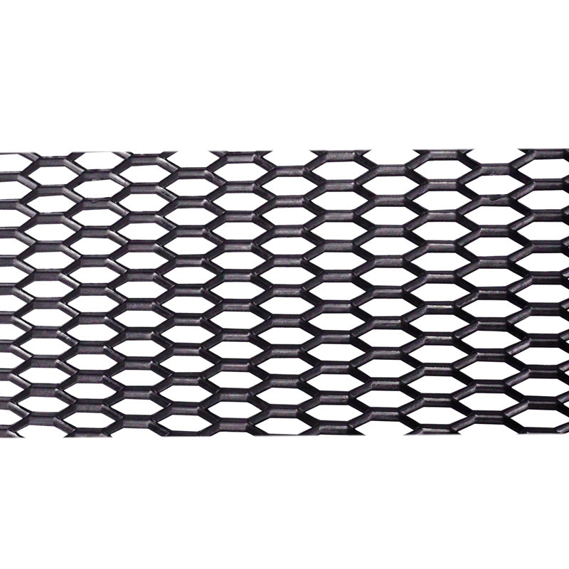 Simoni Racing, Synthetisches Grillnetz, Schwarz, Universell, 120 x 40 cm, HEX 22x8 mm