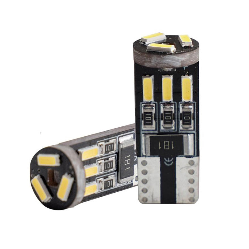 Simoni Racing, T10 8-LED 3W Canbus Leuchtmittel - UltraWeiß - Satz à 2 Stück, Weiss