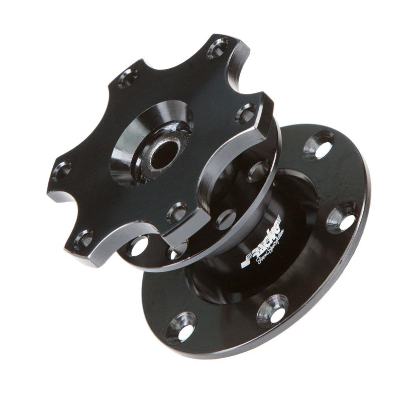 Simoni Racing, Quick Release / Extender für Lenkradnaben - Länge 68mm, Stahl, Schwarz