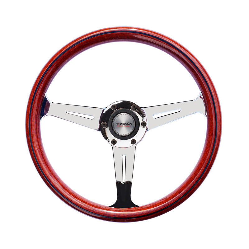 Simoni Racing, Universelles Sportlenkrad Resia, Holz, 350 mm, Nardi-Typ-Montage