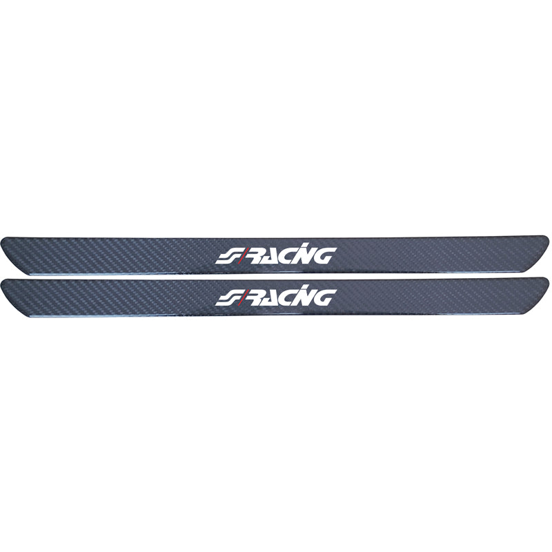 Simoni Racing, Einstiegsleisten Type C Carbon - Mittel 485x37mm - 2 Stück, Carbon, Schwarz