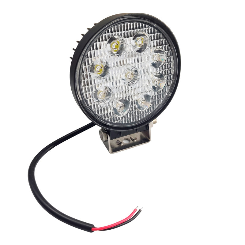 Simoni Racing, Universelle LED-Auxiliary-Scheinwerfer, 112 mm, Schwarz, Satz mit 2, E32 straßenzugelassen