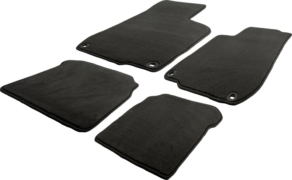 AutoStyle, Autoteppiche Velours passend für Opel Astra J & Cascada 2009-, Schwarz