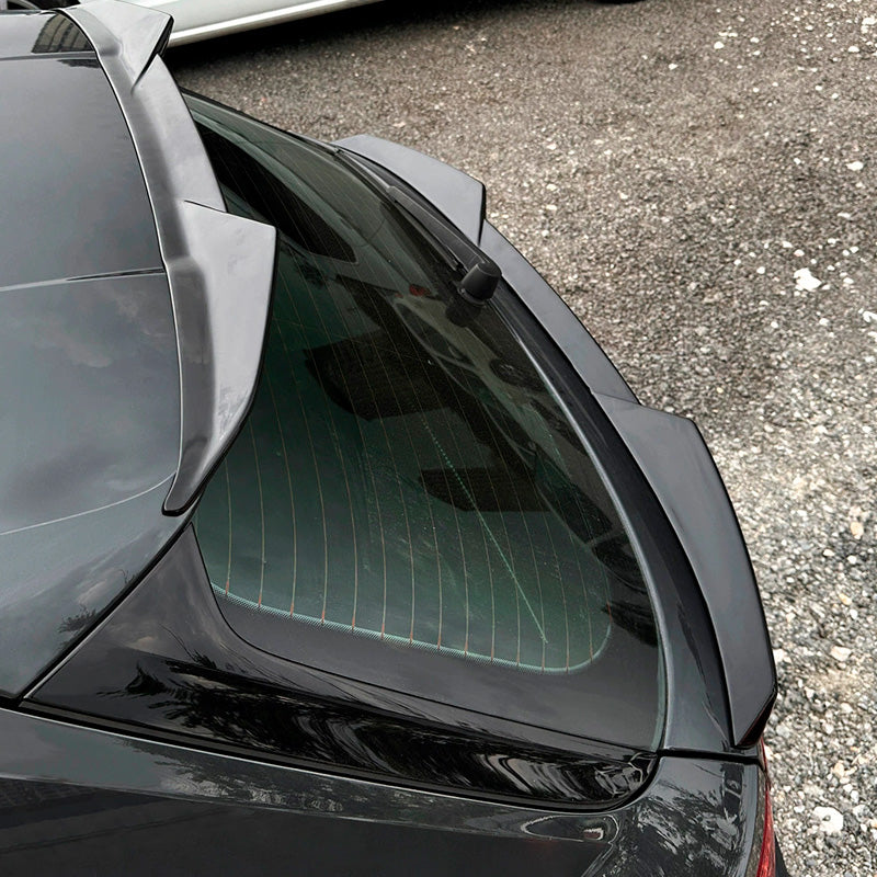 AutoStyle, Heckspoiler, Glanzschwarz, passt zu Audi A4 (B9) Avant Facelift (2019-2024)