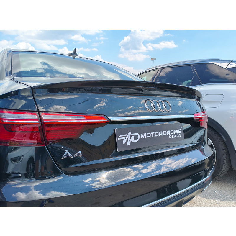 Motordrome, Heckspoiler, Polyurethan, passend für Audi A4 B9 Sedan (2015-2024)