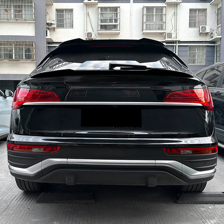 AutoStyle, Bagspoiler, ABS Blank Sort, passer til Audi Q5 (FYT) Sportback (2020-2025)