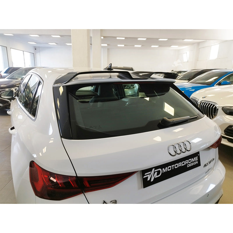 Motordrome, Dachspoiler, Polyurethan (PU), passend für Audi A3 (8Y) Sportback S-Line / S3 / RS3 (2020-2024 inkl. Facelift 2024-)