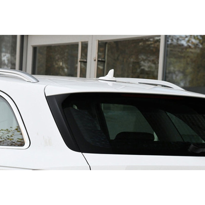 AutoStyle, Heckscheiben-Seitenspoiler, glänzend schwarz ABS, Passend für Audi A6 (C7) Avant/Allroad 2011-2018, excl. S-Line