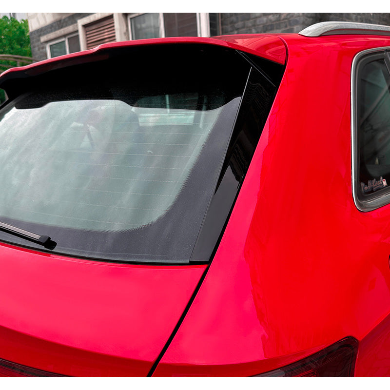 AutoStyle, Heckscheiben-Seitenspoiler-Set, ABS Glanz Schwarz, passt zu Audi A3 (8V) Sportback S-Line (2012-2020)