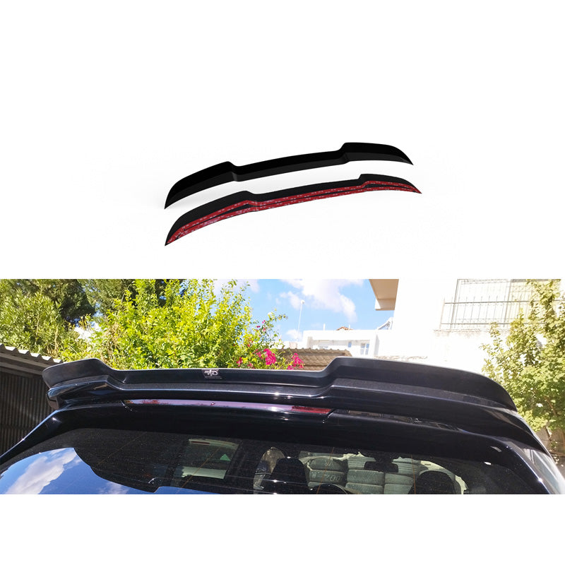 Motordrome, Dachspoiler, ABS glänzend schwarz, Passend für BMW 1-Series (F40) M-Sport/128ti/M135i 2019-2024