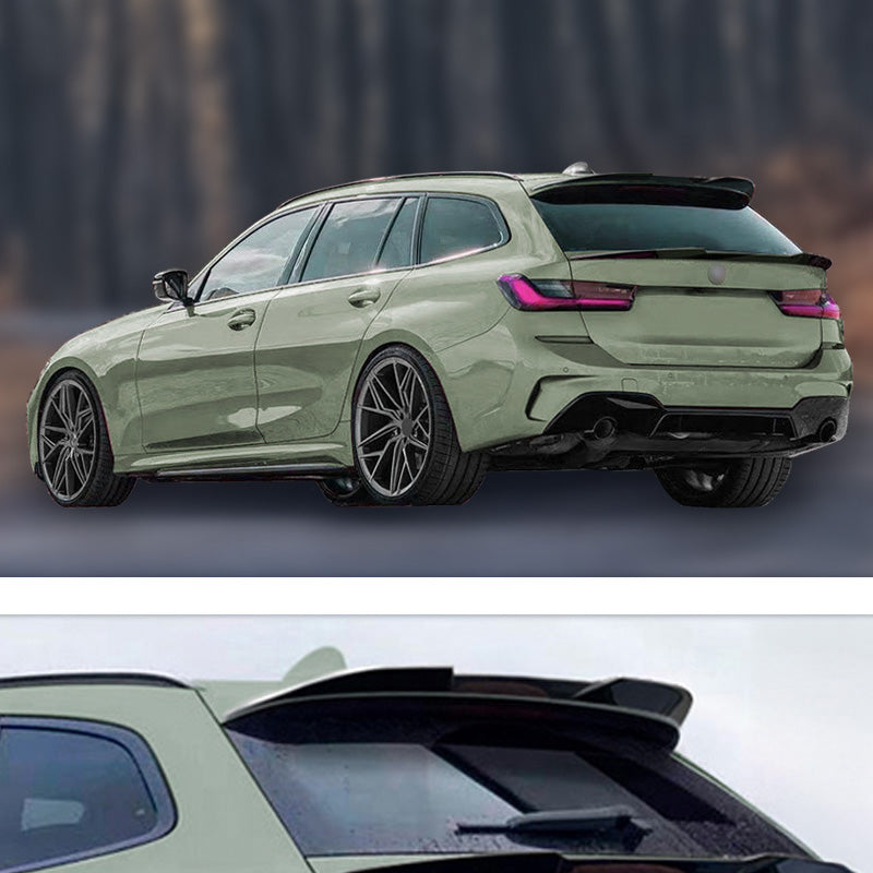 AutoStyle, Dachspoiler, Hochglanzschwarz, Passend für BMW 3-Series G21 Touring 2019-, ABS