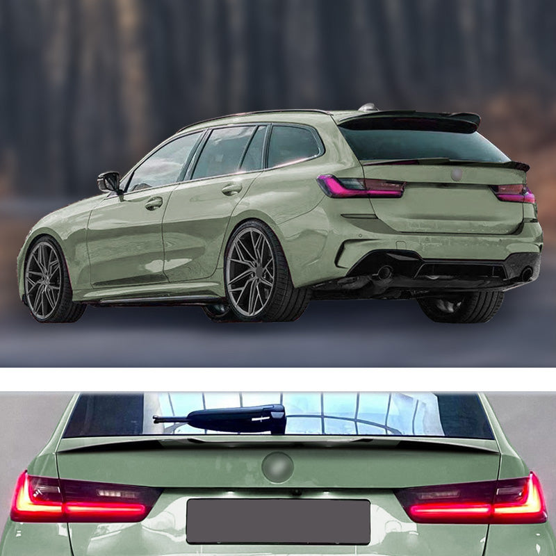 AutoStyle, Heckstoßstangenspoiler, ABS, Hochglanzschwarz, Passend für BMW 3-Series G21 Touring (2019-)
