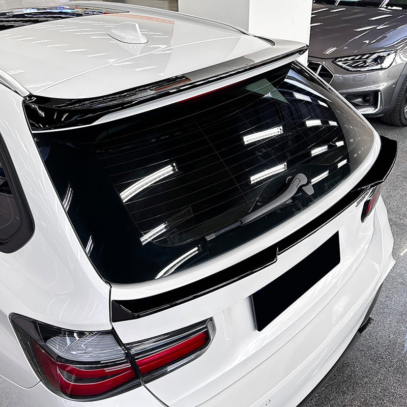 AutoStyle, Heckspoiler, ABS Hochglanzschwarz, passt für BMW 3-Serie F31 Touring (2012-2019)