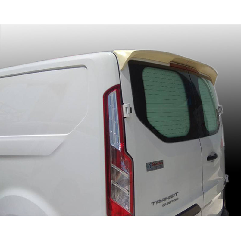 Motordrome, Dachspoiler passend für Ford Transit Custom 2012- (mit 2 Hecktüre) (PU), PU-Rim, Unlackiert