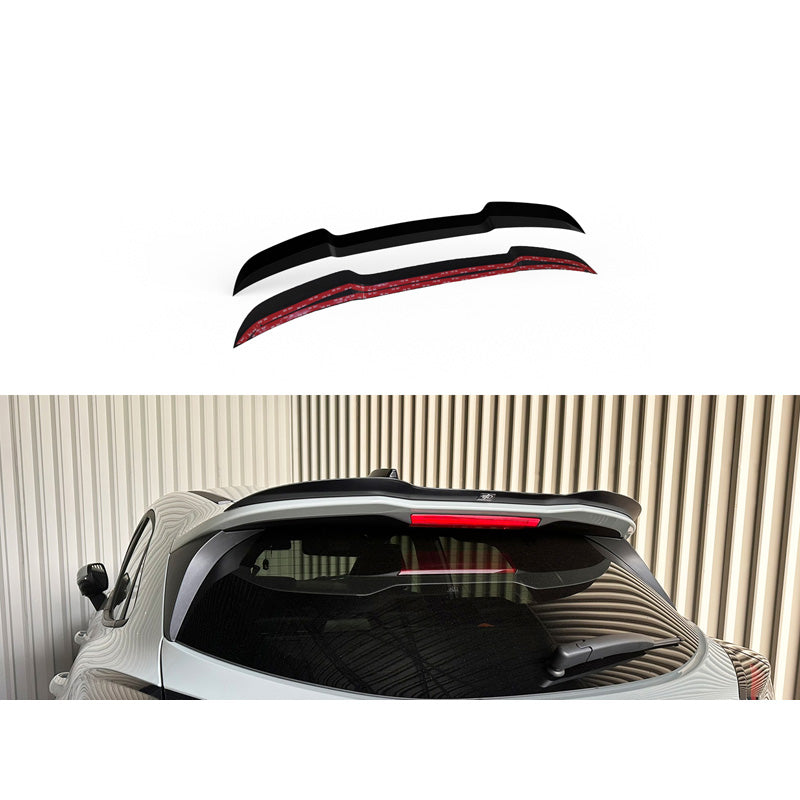 Motordrome, Dachspoiler, ABS Hochglanzschwarz, Passend für Ford Puma ST / ST-Line X / ST-Line mit ST-Spoiler 2019-2024 & Facelift 2024-