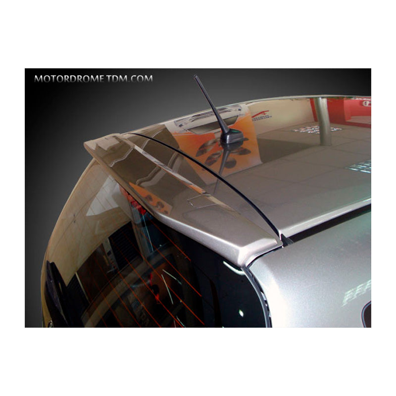 Motordrome, Dachspoiler passend für Honda Jazz 2008-2012 (PU), PU-Rim, Unlackiert