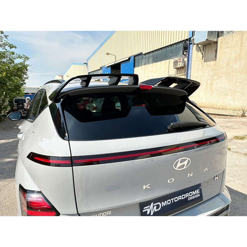 Motordrome, Dachspoiler, PU, passend für Hyundai Kona II (SX2) N-Line (2023-)
