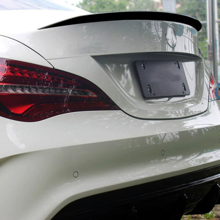 AutoStyle, Bagspoiler, ABS Blank Sort, passer til Mercedes CLA C117 Coupe (2013-2019)