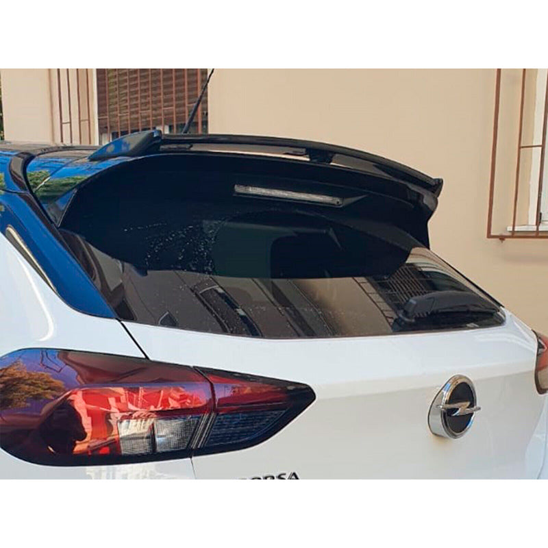 Motordrome, Dachspoiler V.2 passend für Opel Corsa F GS-Line 2019- (PU), PU-Rim, Unlackiert