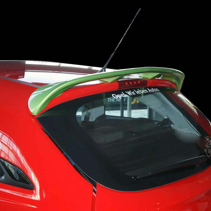 Motordrome, Dachspoiler passend für Opel Corsa E 3-türer 2014-2019 (PU), PU-Rim, Unlackiert