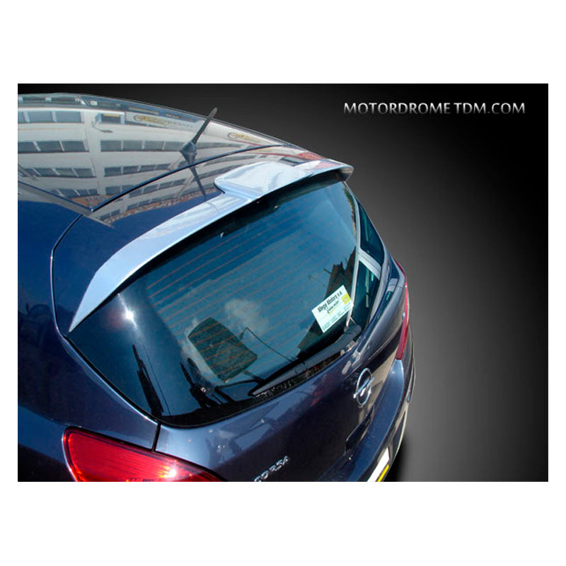 Motordrome, Dachspoiler passend für Opel Corsa D 5-türer 2006-2014 (PU), PU-Rim, Unlackiert