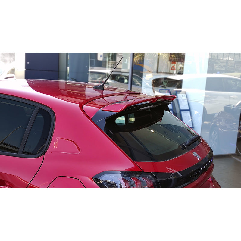 Motordrome, Dachspoiler passend für Peugeot 208 II HB 5-türer 2019- (PU), PU-Rim, Unlackiert