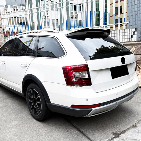 AutoStyle, Tagspoiler, ABS Glossy Black, passer til Skoda Octavia III (5E) Kombi (2013-2020)