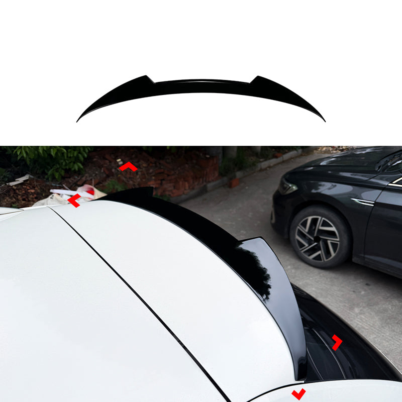 AutoStyle, Tagspoiler, ABS Glossy Black, passer til Skoda Octavia III (5E) Kombi (2013-2020)