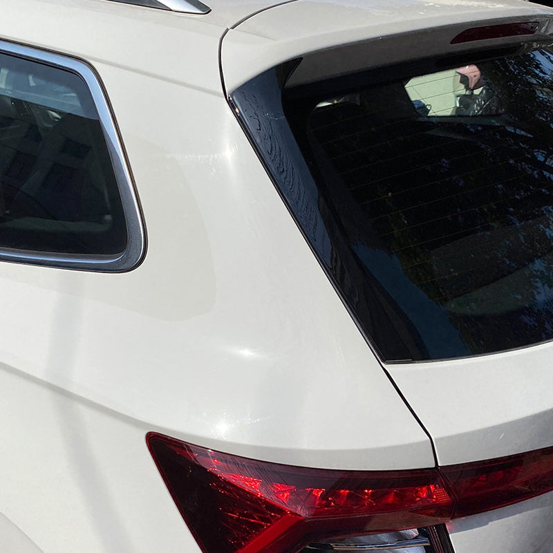 AutoStyle, seitliche Heckscheibenspoiler, ABS Hochglanzschwarz, Passend für Skoda Karoq (NU7) 2017-