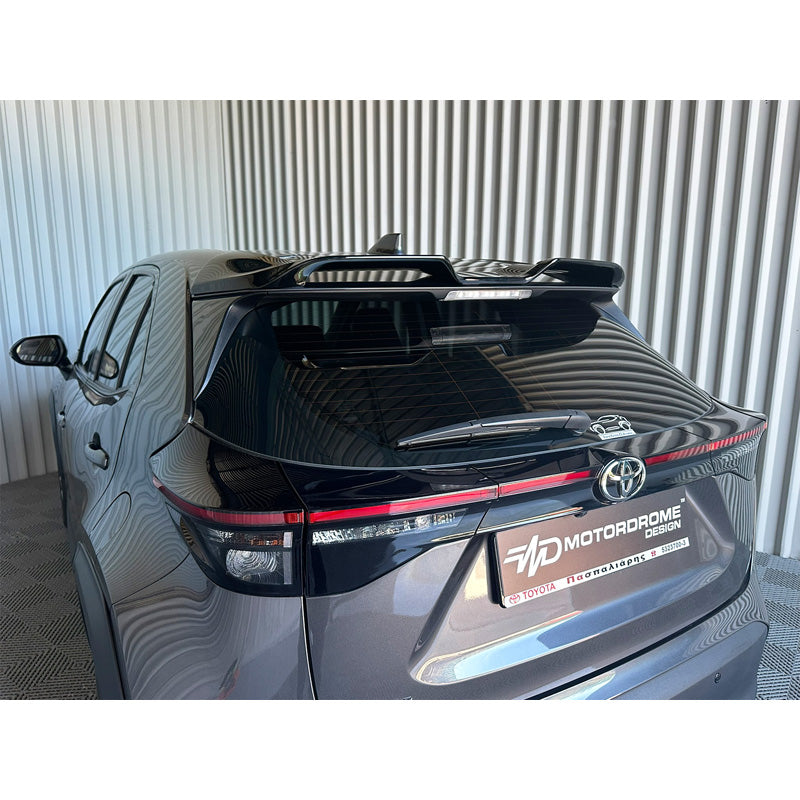Motordrome, Dachspoiler, unbehandeltes PU, Passend für Toyota Yaris Cross 2020-
