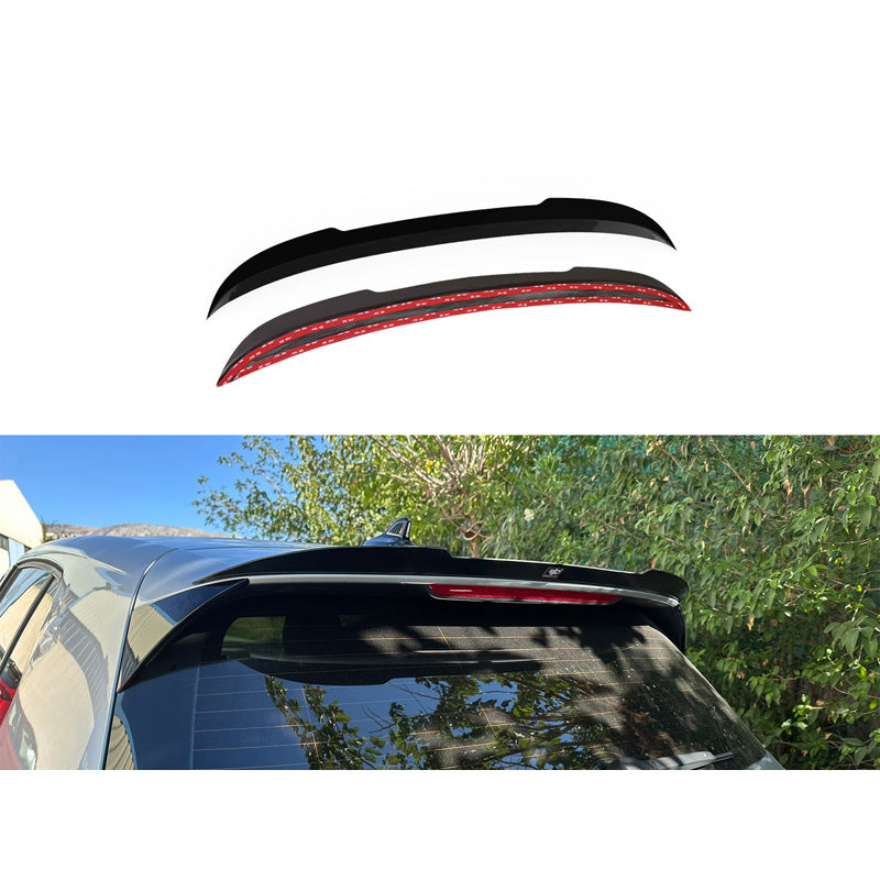 Motordrome, Dachspoiler, ABS Hochglanzschwarz, Passend für Volkswagen Golf VIII (CD1) 2020-2024 & Facelift 2024-