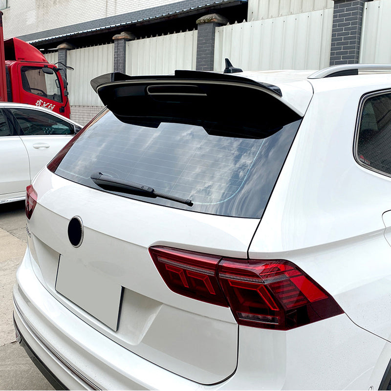 AutoStyle, Dachspoiler, Hochglanzschwarz, Passend für Volkswagen Tiguan II R-Line Facelift 2020-2024