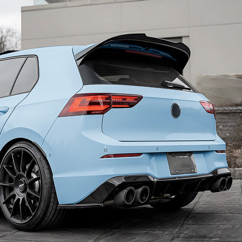AutoStyle, Dachspoiler, Hochglanzschwarz, passend für Volkswagen Golf VIII HB 3/5-türig Clubsport/GTi R (2020-)