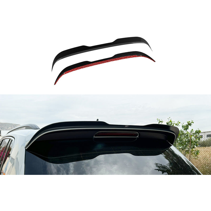 Motordrome, Spoilerkappe, Hochglanzschwarz, passend für Volkswagen Tiguan II (AD1) R / R-Line Facelift (2020-2024)