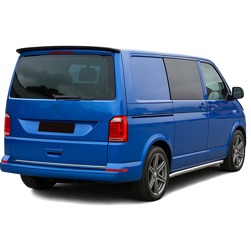 AutoStyle Dachspoiler passend für Volkswagen Transporter T6 2015-2020 / T6.1 2020- (mit Heckklappe) (ABS Hochglanzschwarz)