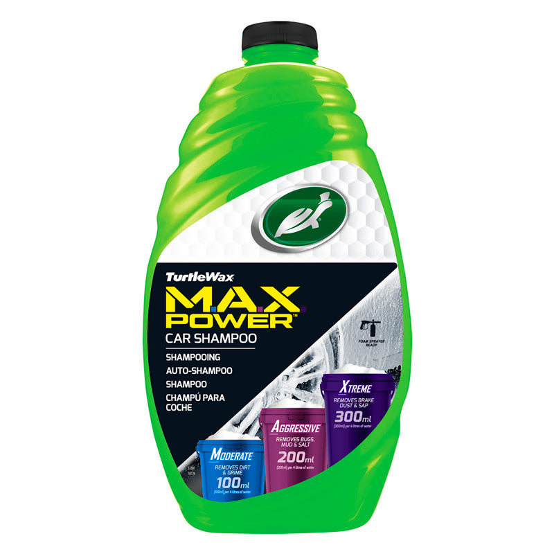 Turtle Wax, M.A.X.-Power Car Wash 1,42L, Flüssigkeit, Grün