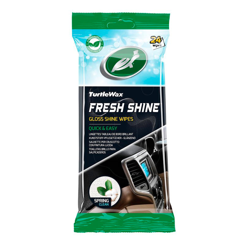 Turtle Wax 54095 Fresh Shine Glanz Innenreinigungstücher 24 Stück