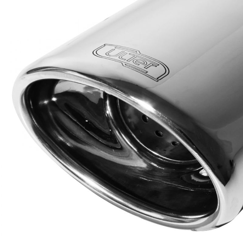 Ulter Sport, doppelter Sportauspuff, 120x80 mm, passend für Audi A4 8E/B7 Sedan/Avant 2005-2008